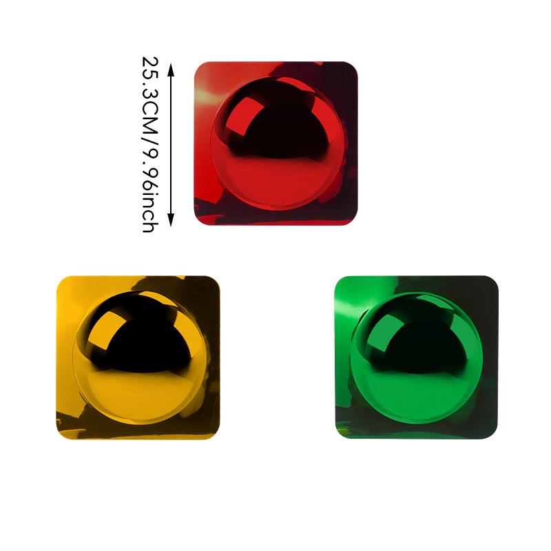 

Креативная акриловая стена с пузырьками, сенсорное зеркало, визуальная комната для детей, декорация, игрушка, зеркало с пузырьками, 3 шт.