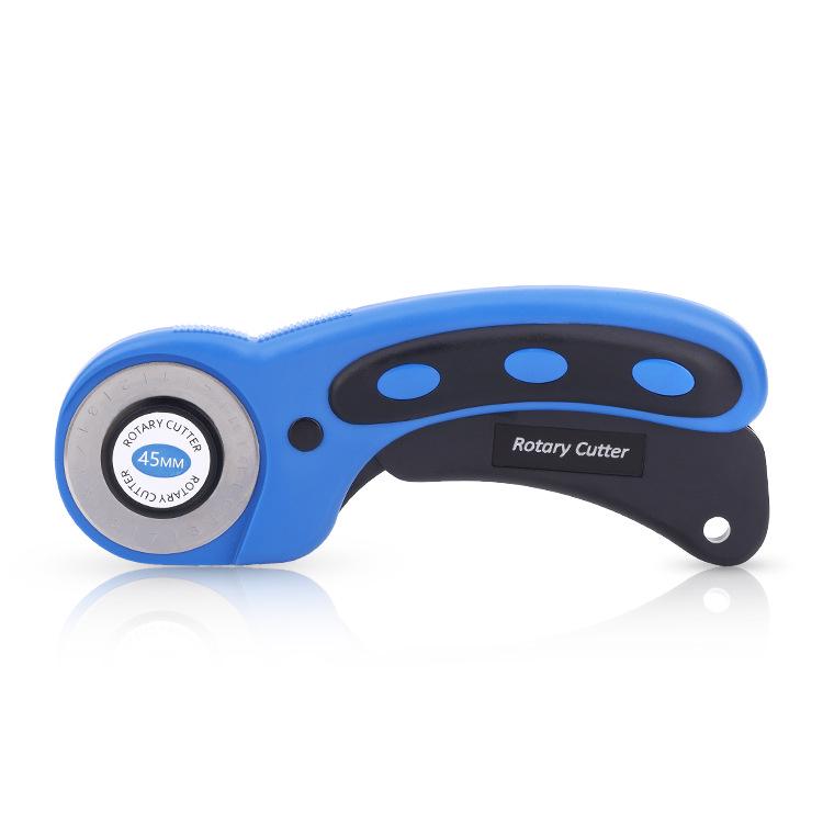 45mm Knurled Wheel Rotary Fabric Cutter for Sewing and Patchwork