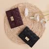 Mini Rhombus Style Multifunctional Folding Wallet Women'S Short Fashion Change Card Bag