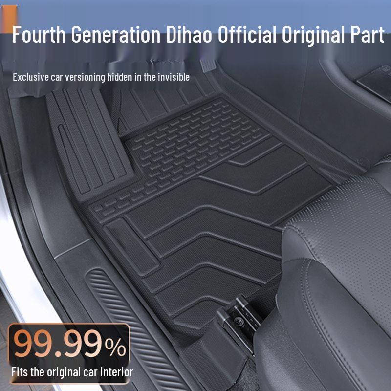 New Geely Emgrand Full Coverage Floor Mats for 4th & 5th Gen - Stylish, Modified Carpet Mats
