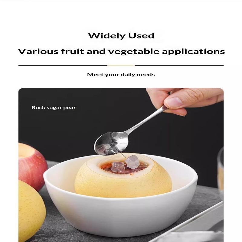 Fruit Core Digger Pear Core Coring Cutter Stainless Steel Fruit Core Pitter Remover Separator For Kitchen Accessories