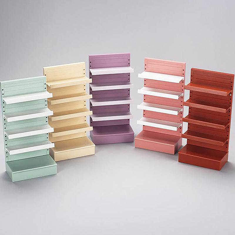 1/12 Dollhouse Supermarket Display Shelf Dollhouse Simulated Snack Cabinet Dolls House Miniature Furniture Accessories