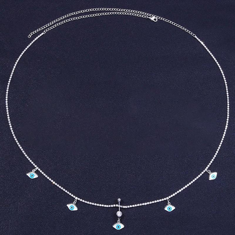 Fashion Navel Piercing Waist Chain Woman y2k Heart Butterfly Bead Belt Belly Chains Jewelry for Women free shipping