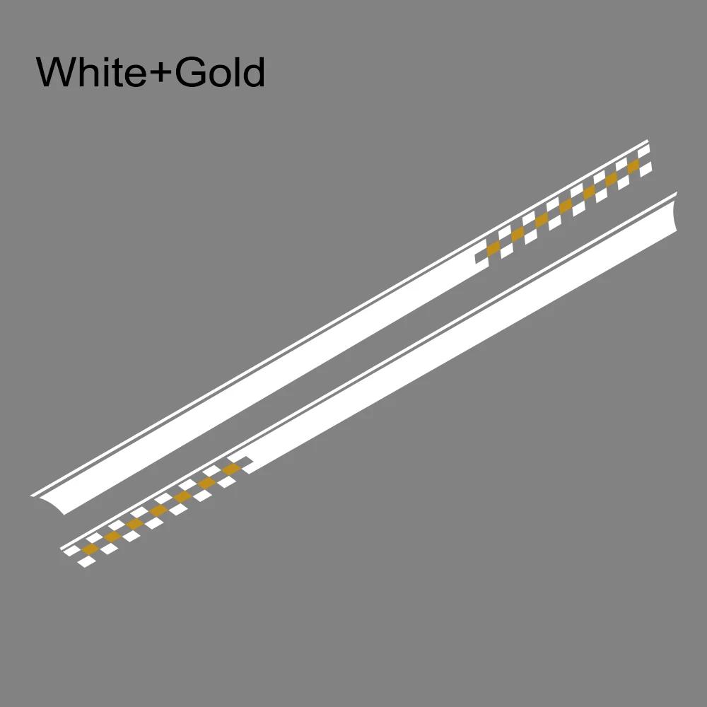 Car Body Side Long Stripes Stickers For Camper Van Rv Motorhome Minivan Cargo Panel Trunk Bus Auto Decoration Decals Accessories