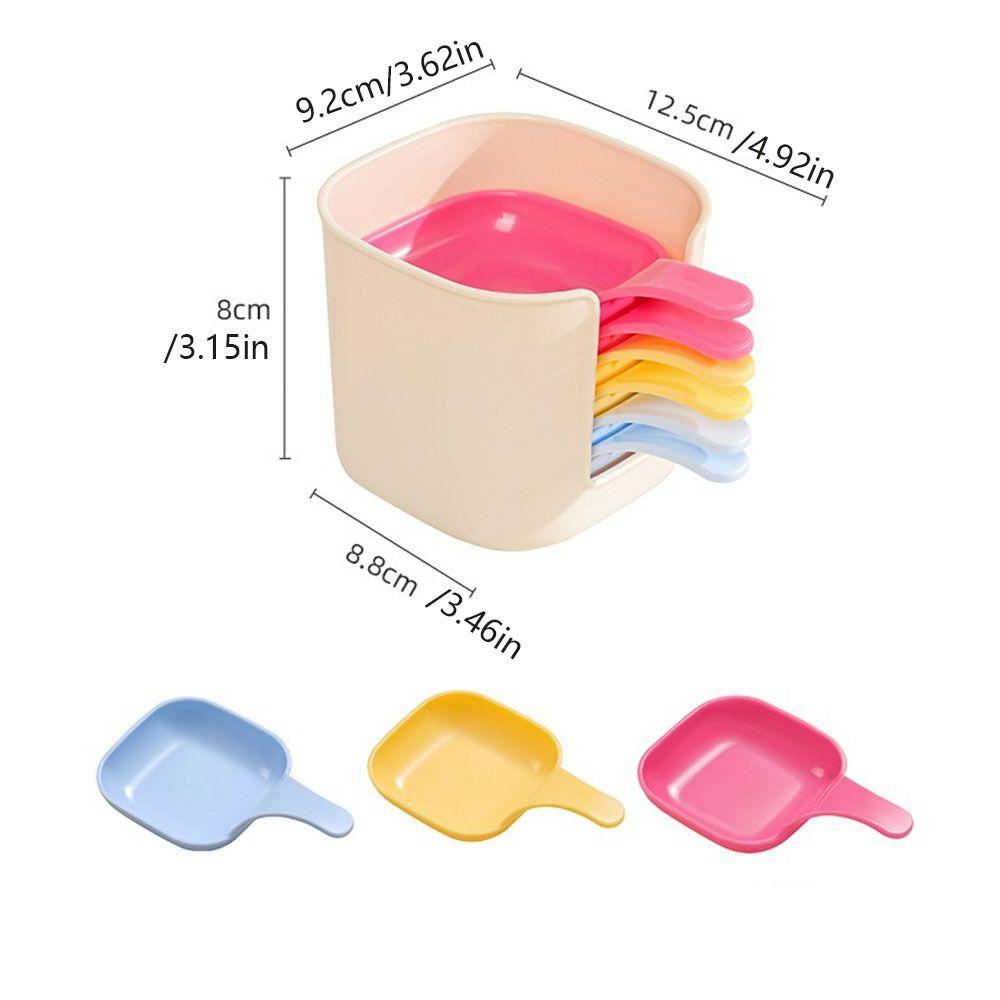 With Handle Dipping Sauce Dish Dopamine Sauce Plates Creative Seasoning Dish Set  Soy Sauce