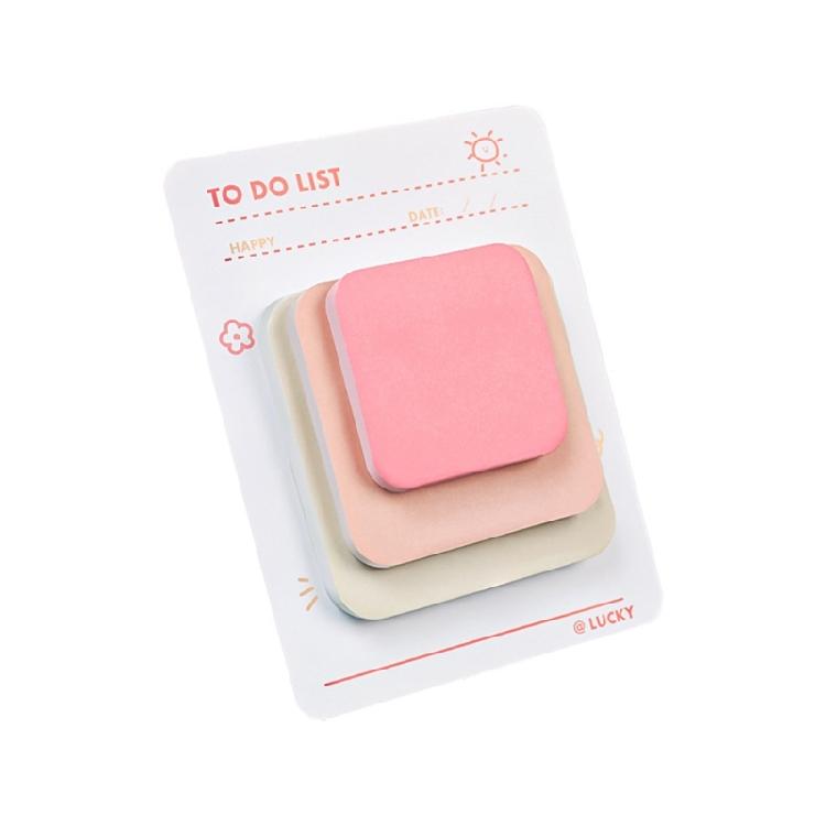 Adhesive Sticky Note Lovely Sticky Notes Aesthetic Memos Pad Colorful Note Pad School Office Supplies
