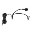 6.35mm Earhook Microphone Ergonomic Dynamic 16.4ft Wired Headset Microphone for Karaoke Speakers Amp