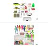 127/133pcs Fishing Accessory Lures Swim Baits Set Including Hook Storage Case for Enthusiasts Long Lasting Use