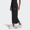 Adidas Originals Loose Fit Cropped Casual Pants Women bottoms Black FL0029