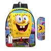 Spongebob Squarepants Children'S School Bag Male And Female Students Backpack Kindergarten Cute Cartoon Backpack Pencil Bag