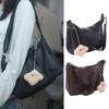 Large Capacity Leather Crossbody Bag New Design Women Tote Handbag Vintage Shoulder Bag  Girls