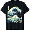 Famous Classic Art_ Great Ocean Wave Hokusai Special Design T-Shirt(1)