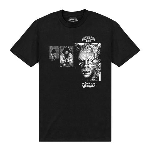 Horror Line Unisex Adult Werewolf Curse T-Shirt