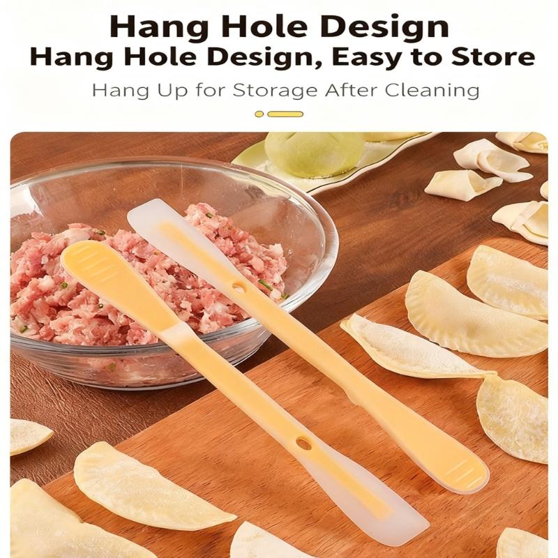 Double Headed Dumpling Scooper Nonstick Kitchen Gadget For Efficient Filling Preparation Pastas Ravioli And Pastry Dough