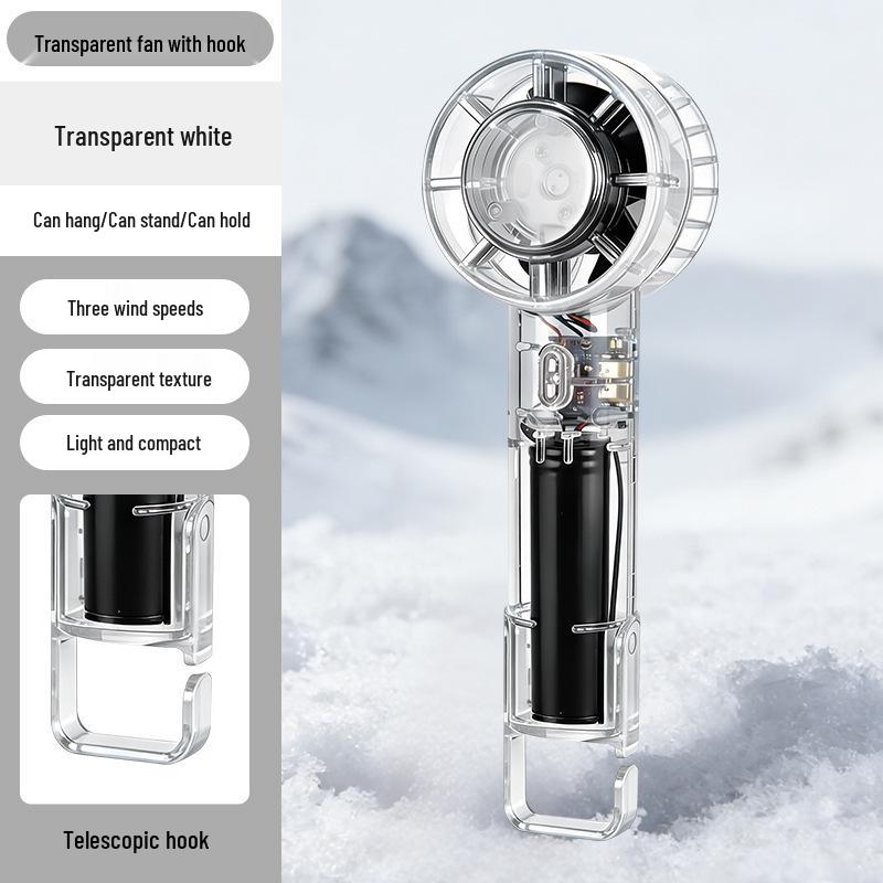 Portable High-Speed Mini USB Turbine Fan — Powerful Handheld Desktop Electric Fan 5.5*5.5*17.2 cm