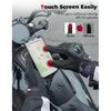 KEMIMOTO Motorcycle Gloves For Men/Women, Touchscreen Dirt Bike Gloves With Shell, Anti-Slip For Motorbike, Riding, Racing, Cycling, Dirt Bike, ATV,