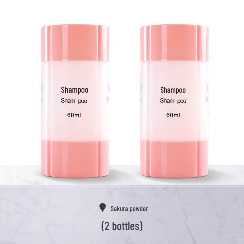 Tragbares 4-in-1 Nachfüllbares Reiseflaschen-Set für Shampoo und Toilettenartikel