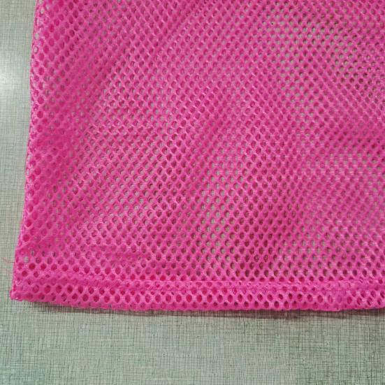 Women Fishnet T-Shirt Hollow Out Solid Color Loose Round Neck Three Quarter Sleeve Pullover See-through Nightclub Party Dance Top