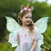 Magical Fairy Costume Accessories with Glittery Butterfly Wings Stylish Shimmering Butterfly Wings for Themed Parties Dress-Up