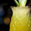 Cocktail Glass for Restaurants Pineapple Shape Glass, 480ml Embossed Tumbler Juice Hot Heat Resistant Glassware Beverages, Creative Bar Whiskey,