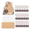 24Pcs Guardian Angel Keychain, Key Ring Baptism Pendant Keychain Gift Light Weight Alloy Decoration With Thank You Tag