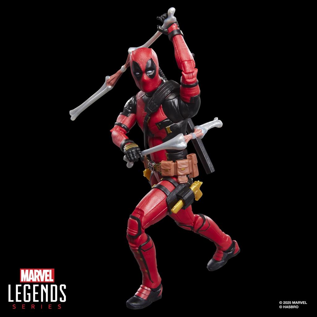 Hasbro Marvel Legends Series Dogpool (and Deadpool), Marvel Studios Deadpool & Wolverine Collectible 15cm Action Figure G2126, Authentic