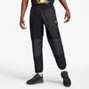 Nike Contrast Logo Print Spliced Design Sports Pants Men Bottoms Black DB1135-010