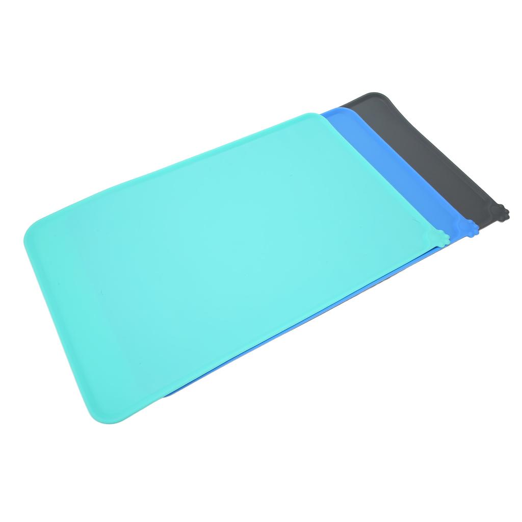 Silicone Pet Placemats Waterproof Slip Resistant Washable Pet Feeding Mat for Dogs Cats