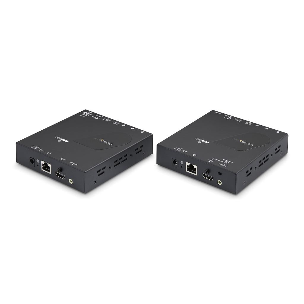 IP Compatible HDMI Extension Distributor Kit Compatible HDMI Signal Extender Set via LAN Line ST12MHDLAN4K 4K/30Hz Transmitter/Receiver