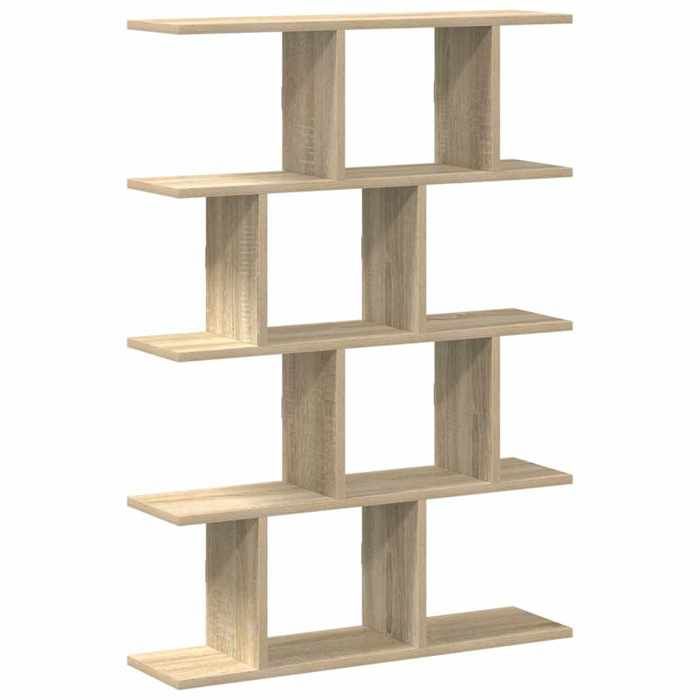 VidaXL Wall Cube Shelf 12 Compartments Sonoma Oak 860015