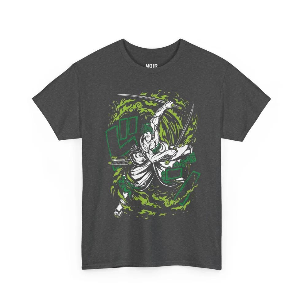 One Piece Roronoa Zoro TShirt Y2K 100 Cotton Casual Soft Crew Neck Streetwear Short Sleeve Graphic Tee for Men Women