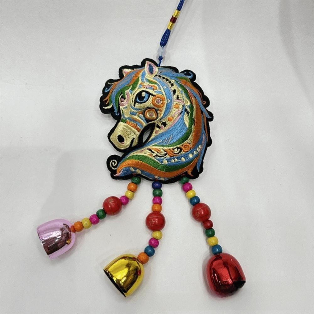 Embroidered Chinese New Year Incense Packet Chinese Car Hanging Ornaments  Festive Accessory