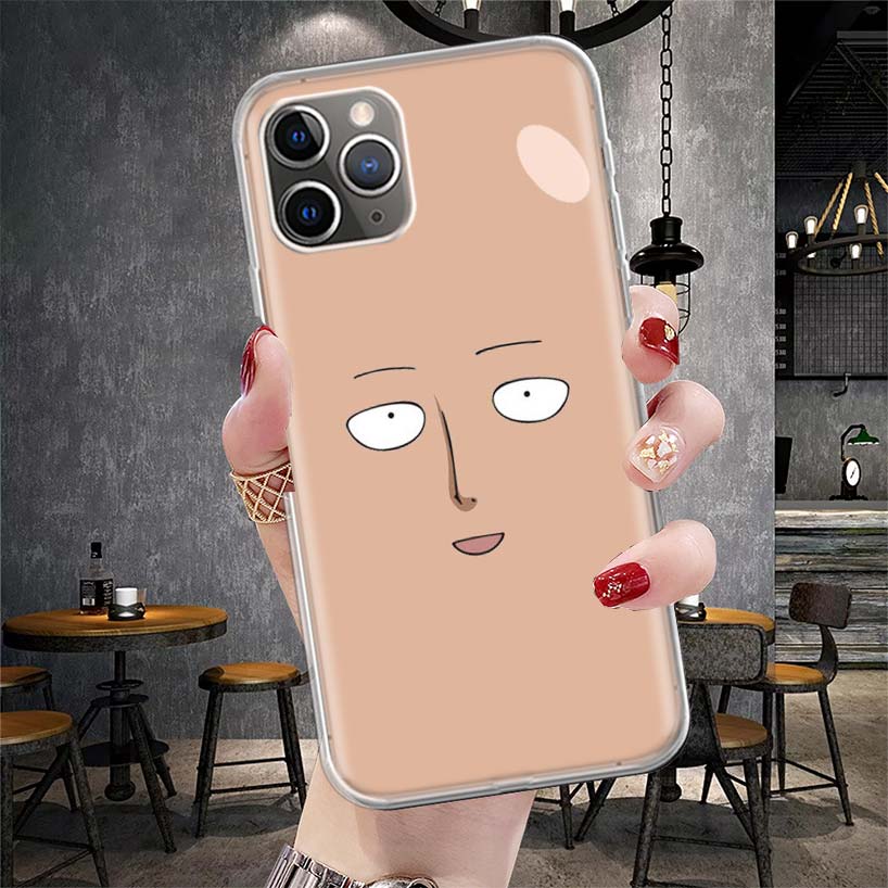 

Anime OPunch Man Soft Phone Case For IPhone 11 17 Air 16E 16 Pro Max 15 + 14 Plus 13 Mini 12 Apple 7 SE 8 Fundas Coque 11 17 Air iPhone 12 Pro Max