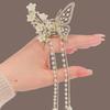 1 Stück Mode Haar Diamant-Set Perle Schmetterling Quasten Haarspangen Für Frauen Haarschmuck