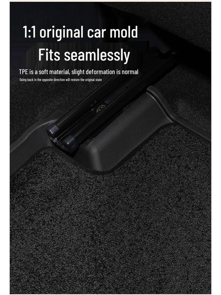Shengmao Xiaopeng M03 Pregnancy & Infant-Safe All-TPE Car Floor Mats - Zero Formaldehyde & Odor.