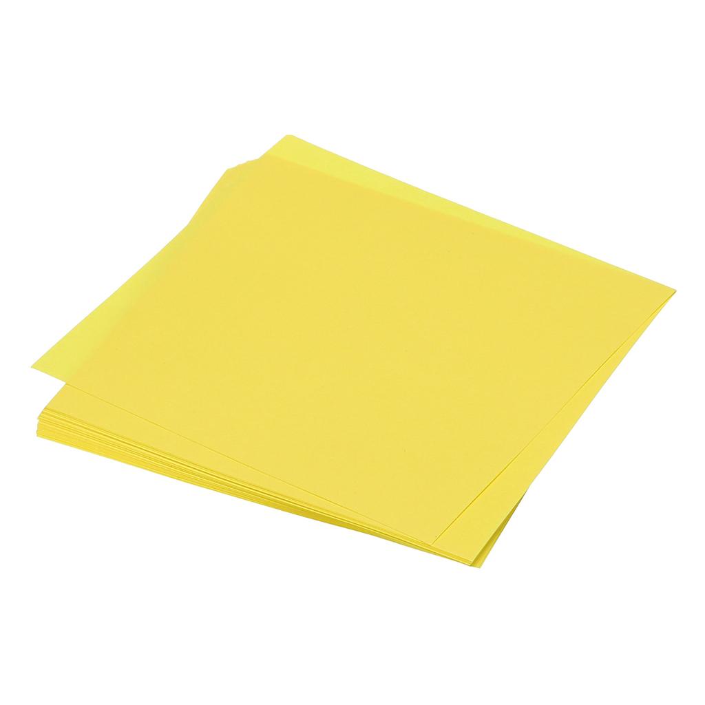 Uxcell 50 Blatt 5x5 Zoll Origami-Papier Doppelseitig Quadratische Faltpapiere für Kunsthandwerk Geschenke Scrapbooking Dekor DIY Handgefertigt