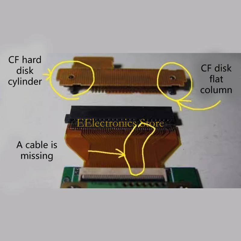 

B03C 40pin 1.8 Inch ZIFCE to 1.8 HDD Card for CF50pin Converter China Mainland