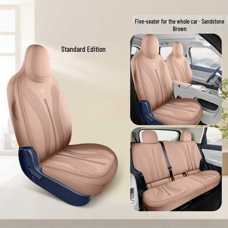 2026 Leapmotor A10 All-Season Universal Suede Seat Covers - Full Coverage Cushion