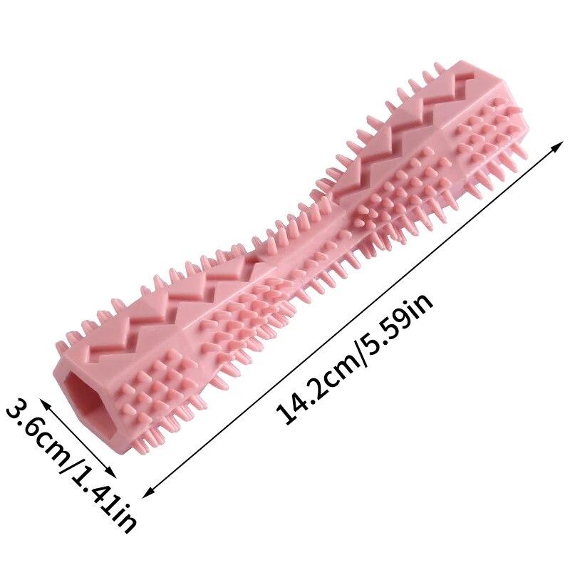 1PC Pet Supplies Dog Chew Toy Pet Chew Leaky Toy TPR Material Dog Toothbrush Grinding Teeth Cleaning Stick