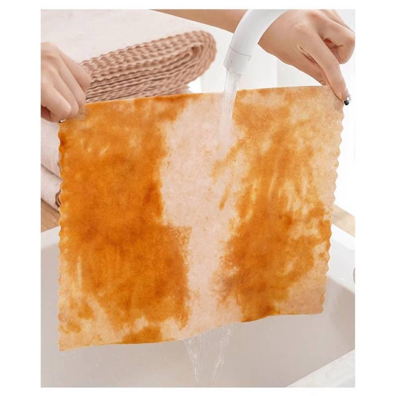 Kitchen Sponge Cloth With Superfine Fiber For Oil Absorption And Easy Cleaning