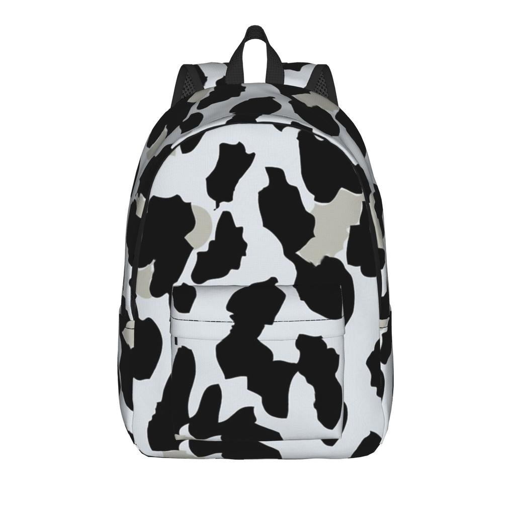 Rainbow Leopard Backpack for Men Women Cool High School Work Daypack Lgbt Pride Laptop Computer Canvas Bags Durable