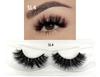 1 Pairs Makeup Eyelashes 3D Mink Lashes Fluffy Soft Wispy Natural Cross Eyelash Extension Reusable Lashes Mink 5D False Eyelash