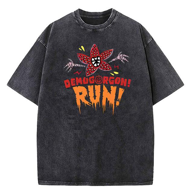 Demogorgon Hawkins Cotton T-Shirt L