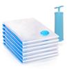 Set of 6 Reusable Vacuum Storage Bags, Space Saving Vacuum Sealed Storage Bags for Clothes and Blankets (39" X 31")