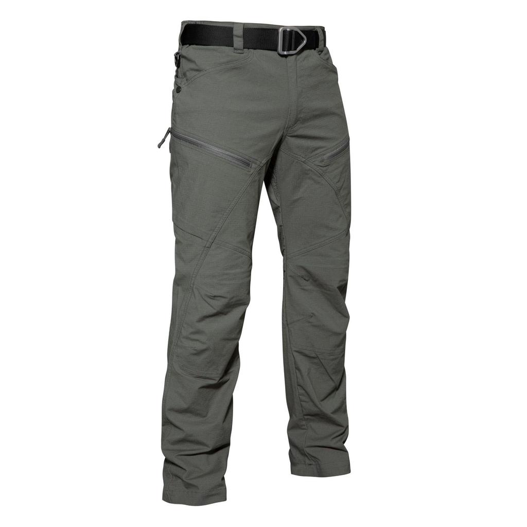 Men's Slim Fit Tactical Cargo Pants - Water-Repellent, Military-Style, for Spring/Autumn Outdoor Work and Training.