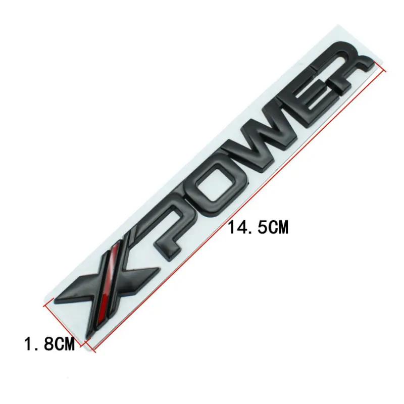 X-POWER original letter logo car sticker for MG 5 Scorpio 6 PHEV body side label rear trunk modified decorative universa decals