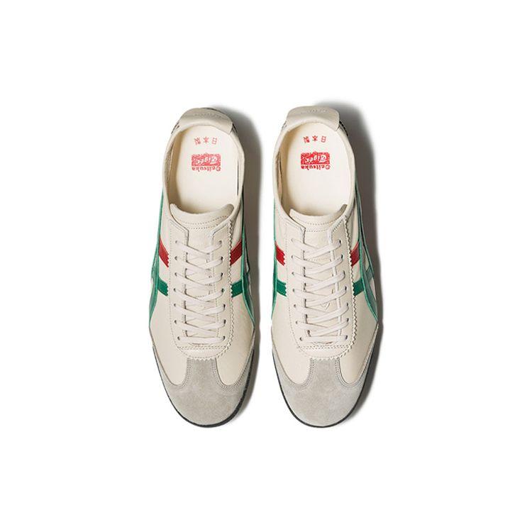 ONITSUKA TIGER Mexico 66 Deluxe Cream Green Unisex Sneakers 1181A436-100