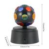 Stage Spotlight Effect Beam Light Stage Light Disco Ball Magic Effect Lamp  USB Crystal Flash LED Colorful Practical Spotlight