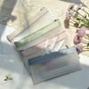 1pcs Transparent Frosted Cosmetic Bag Women Makeup Bag Travel Bathing Wash Pouch Toiletries Organizer Student Stationery Storage Bags