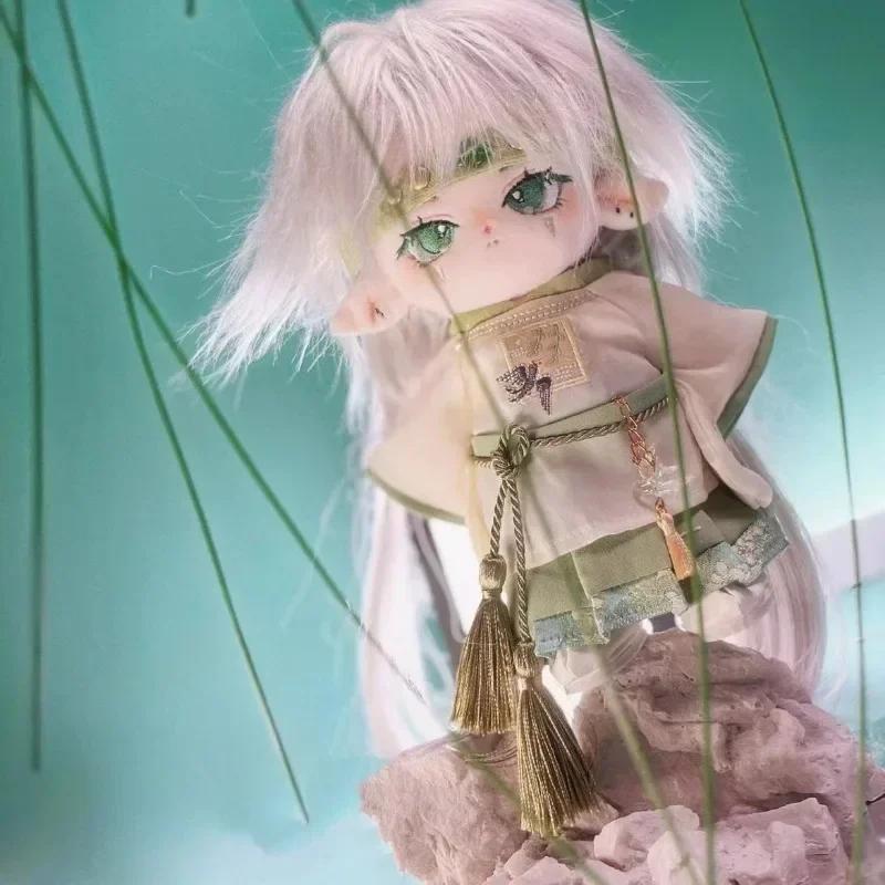 20cm Original Handsome Retro Clothes Cotton Doll Toy DIY Dress Up Headwear Coat Pants Shoes Gemstone Props Dolls Accessories